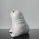 Ceramic glazed "blanchon" seal statuette from Alcobaça – Portugal