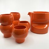 Ceramic bowl/pitcher set • Georges Lanteri for ARP • Circa 70