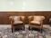 Sheep Leather Laura Ashley Armchair Set
