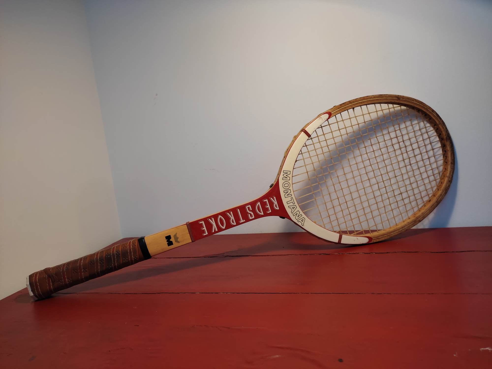 Vintage wooden tennis racket "Montana Paris"