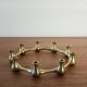 Brass chandelier, Jens Quistgaard, Denmark, 1950s