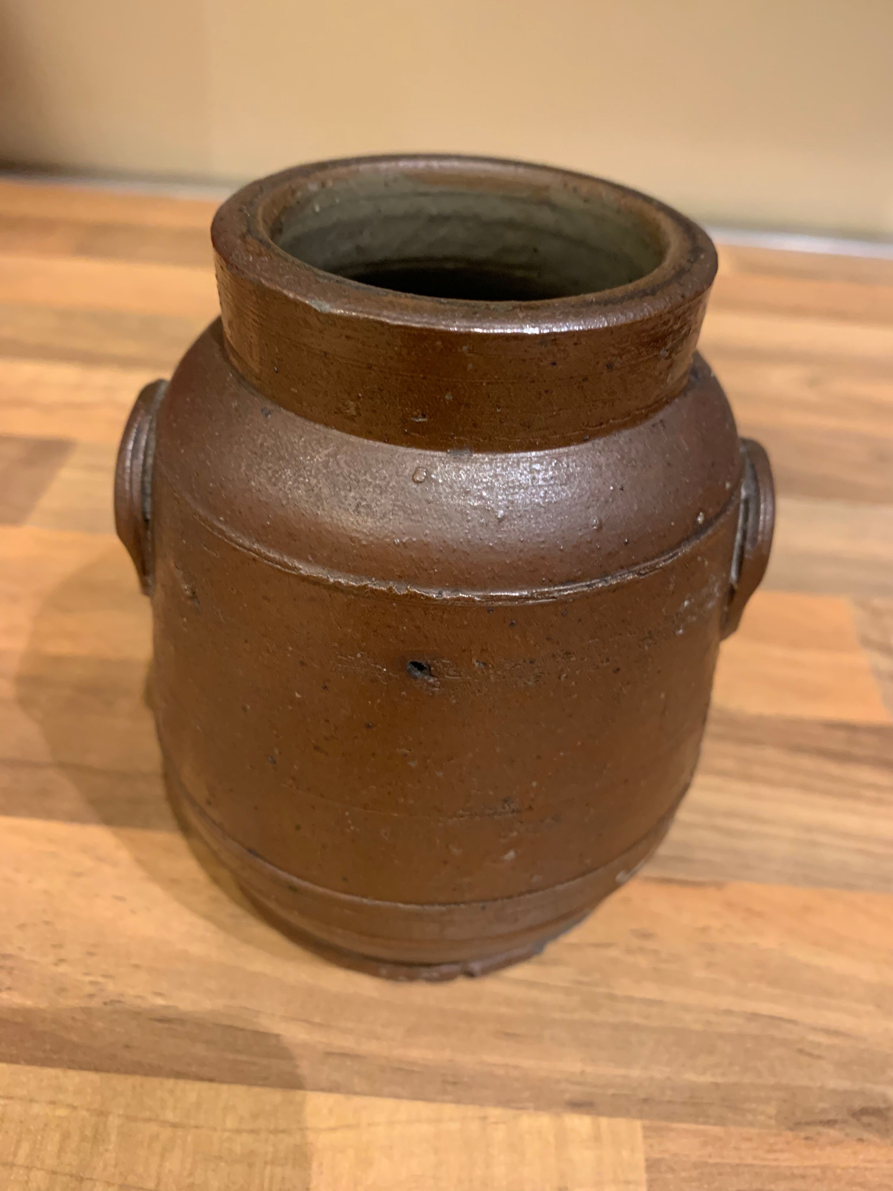Old sandstone pot