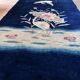 Antique 1890s Chinese Peking rug with crane design 95cm x 152cm