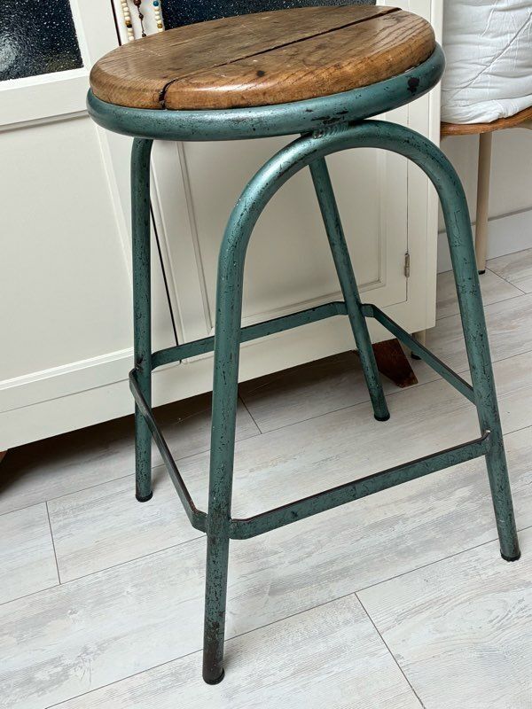 Antique bar stool