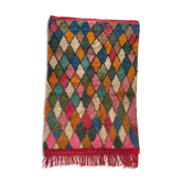 Moroccan Berber Boujaad rug with coloured diamonds 250x152cm