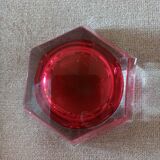 Ashtray or crystal bag empty Val Saint Lambert Vintage