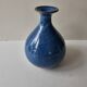Blue ceramic ball vase (pictogram signature to be identified)