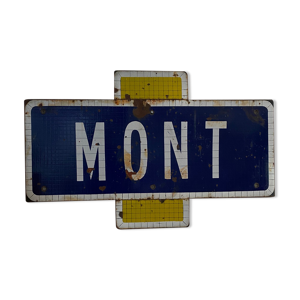 Plaque émaillée de - 1930