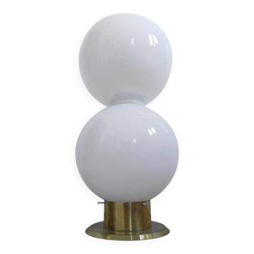 Lampe de sol au design des années 50, années 1970.