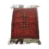 Tapis ancien en laine  75x50cm