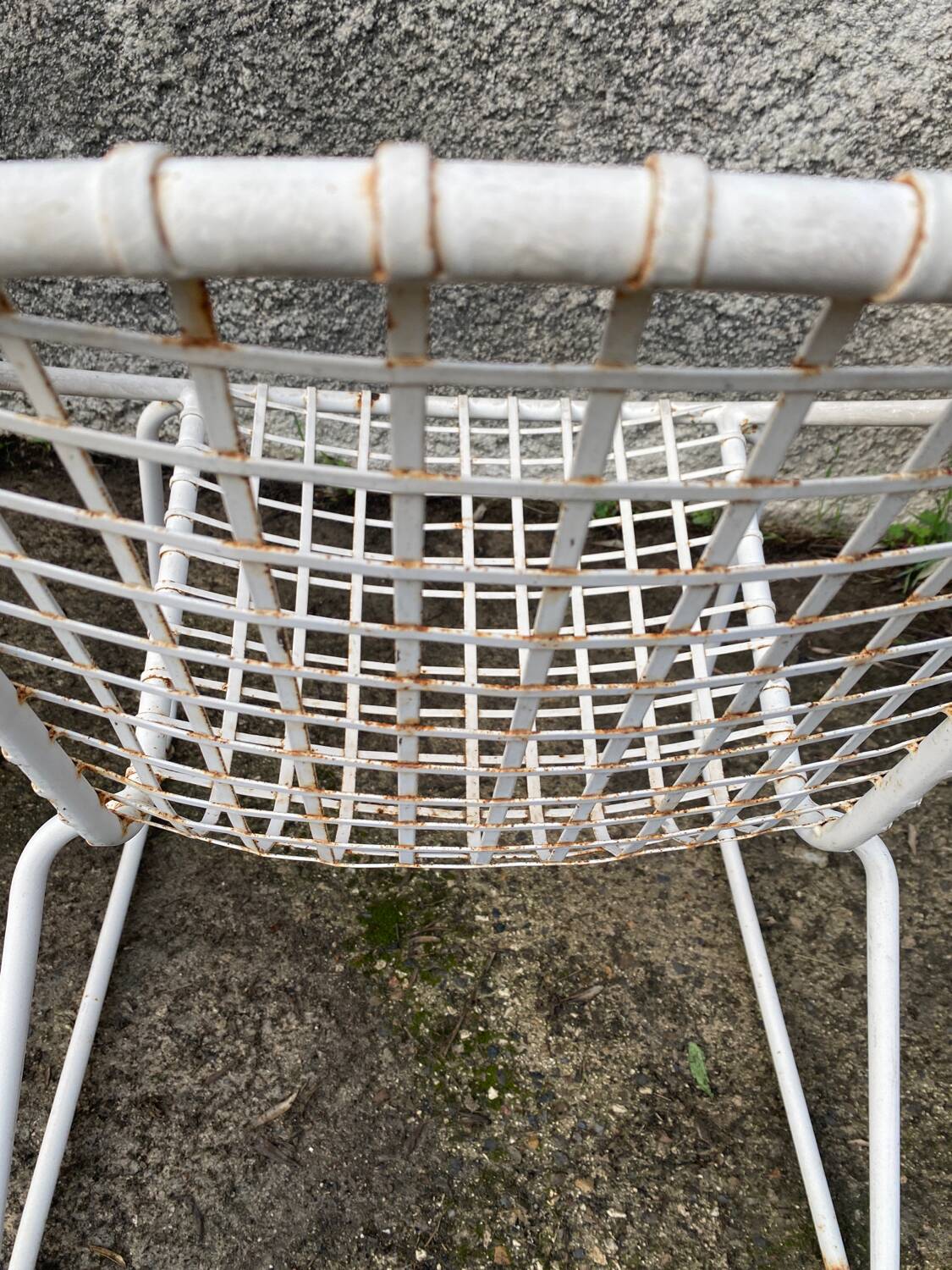 Designer metal chairs