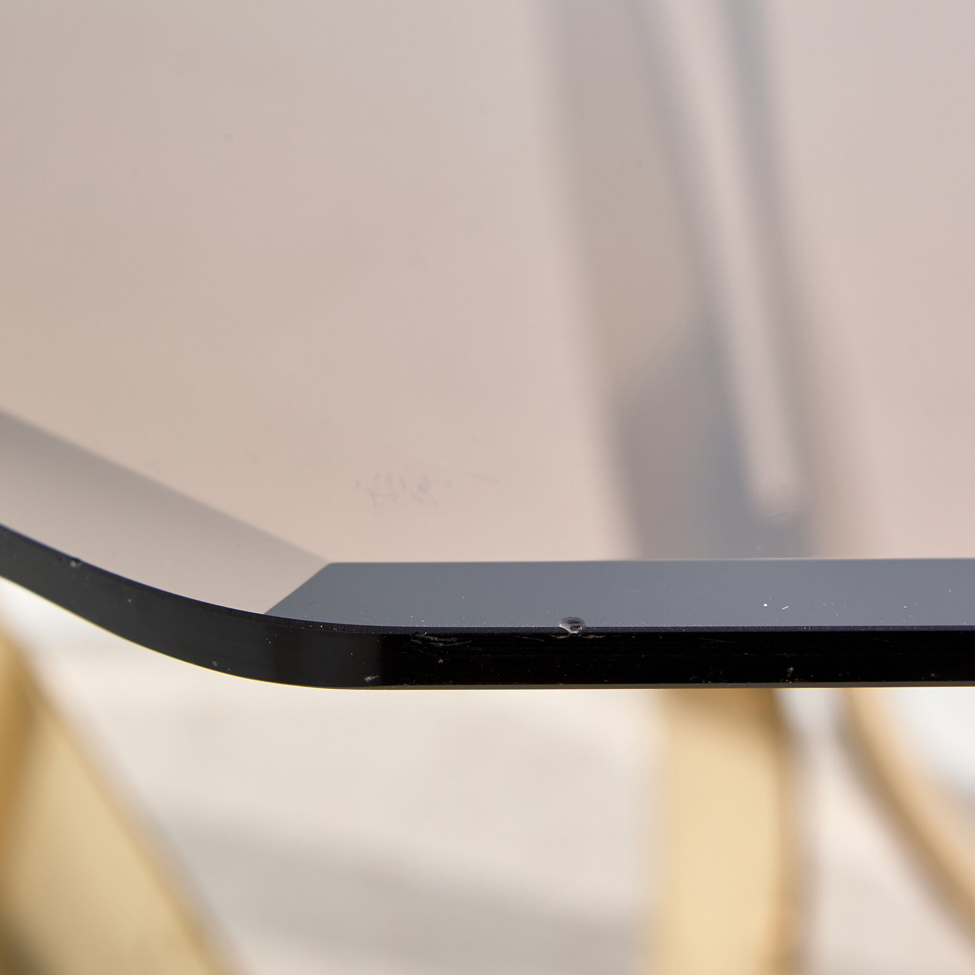 Brass coffee table by Roger Sprunger for Dunbar