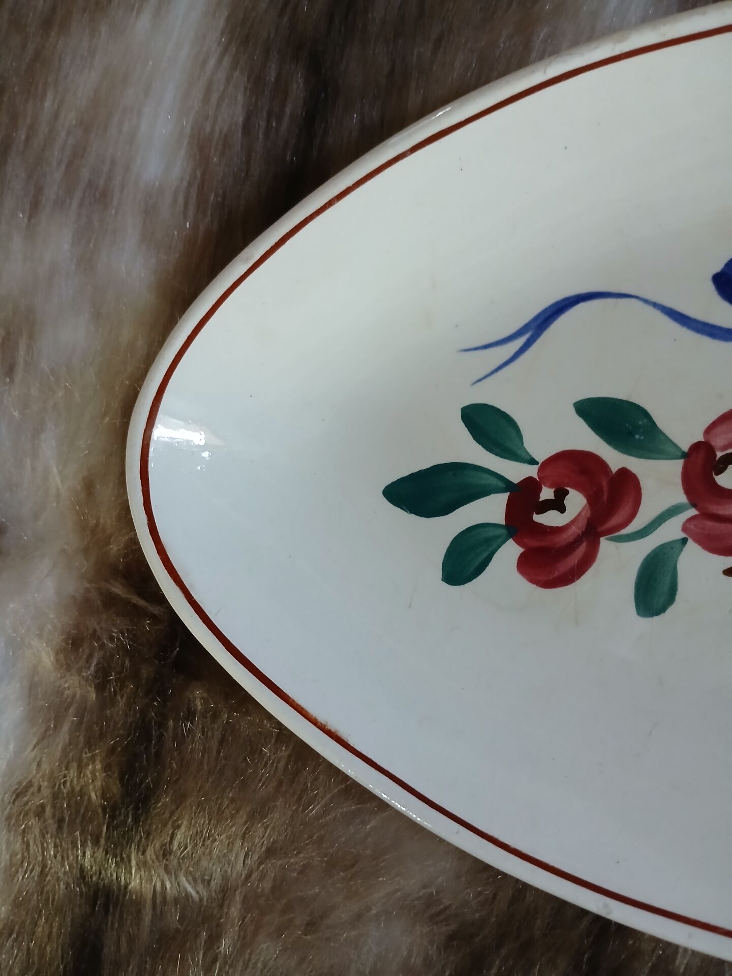 Old Ravier in Longchamp ironstone
