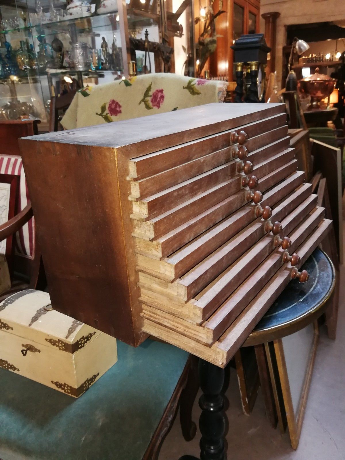 Coffret pour medailles monnaies