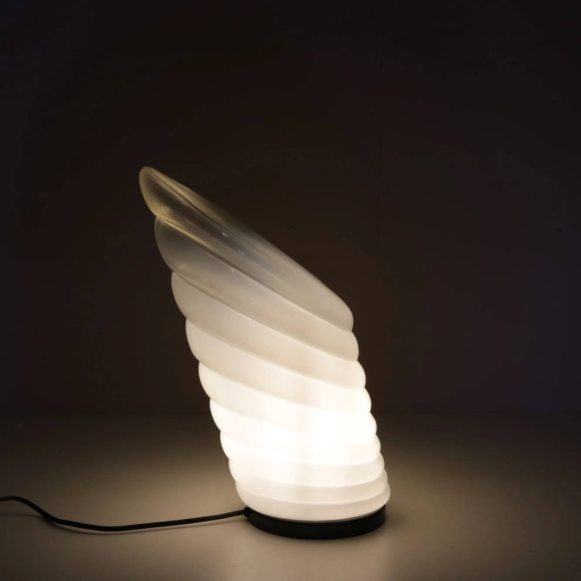 1980s “Coba” table lamp by R. Pamio & R. Toso for Leucos, Italy