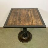 Industrial square coffee table, 1960s
