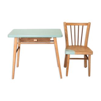 Baumann desk and children's chair