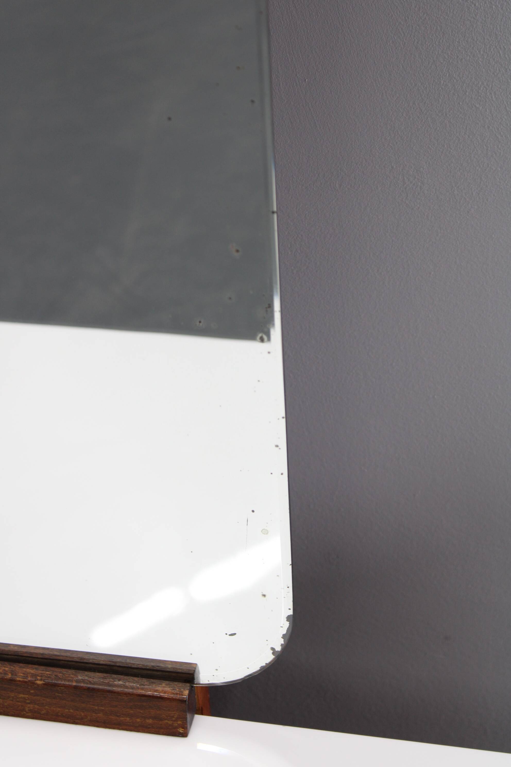 1940s Jindrich Halabala Mirror Cabinet ,Czechoslovakia