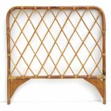 Headboard one place in vintage rattan