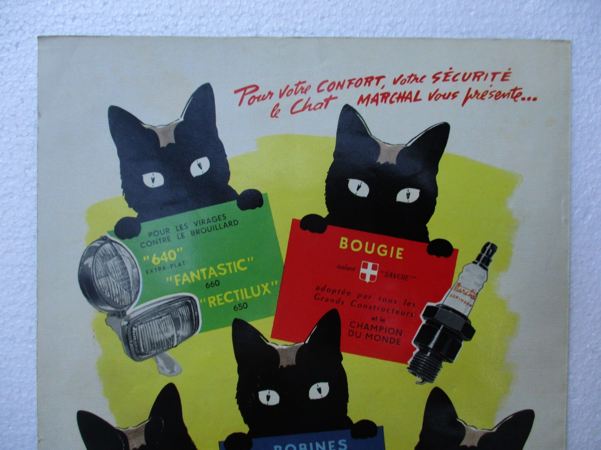 Old advertisements Marchal -et Cie Gle Transatlantique - 50s