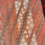 Swedish handmade wool - rya rug. estimated 1960s.