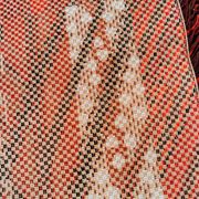Swedish handmade wool - rya rug. estimated 1960s.