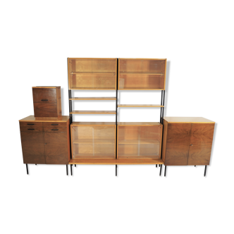 Vintage modular wall unit from Interier Praha, 1970s