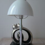 Vintage lamp the cats