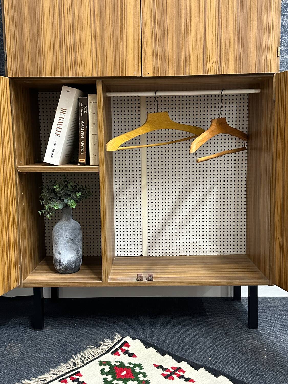 Vintage shoe cabinet