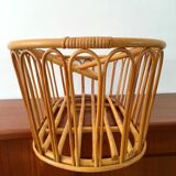 Vintage wicker bassinet  50