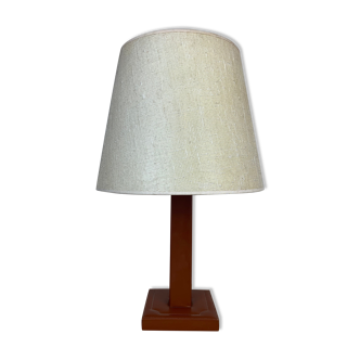 Lampe en cuir le tanneur 1970