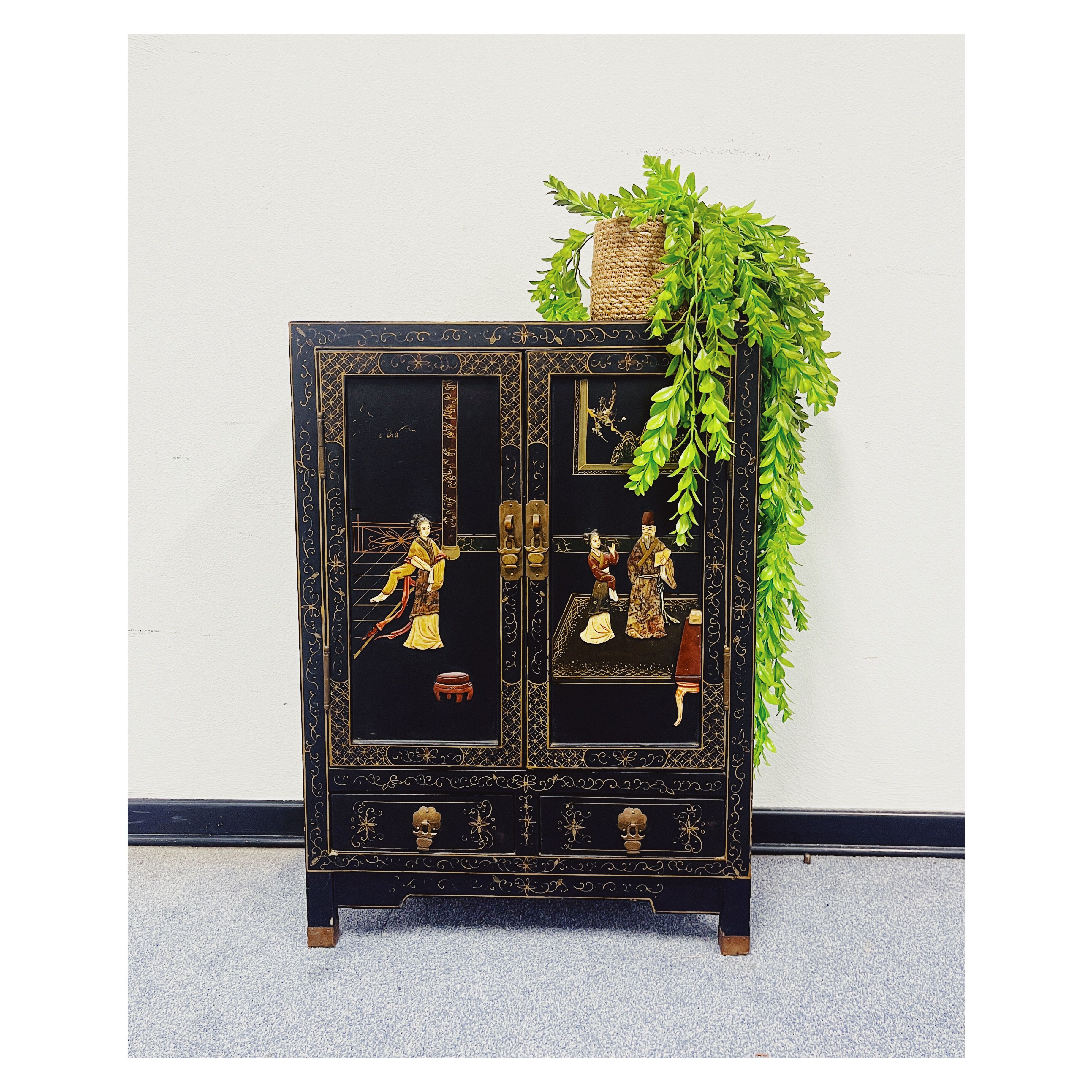 Chinese Wall Cabinet Small