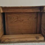 Rustic master piece of furniture, bedside table, late 19th century