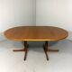 Karl Erik Ekselius extendable oak dining table J.O. Carlsson Sweden