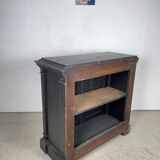 19th-century solid wood trade counter