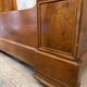 Lit bateau / Banquette ancienne noyer massif – Style Louis-Philippe –
