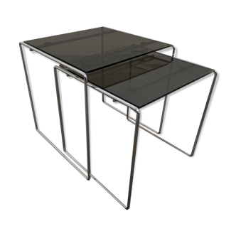 Pull-out coffee tables from the 60s/70s