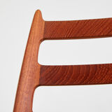 Model 78 dining chairs by Niels O. Møller for J.L. Møllers