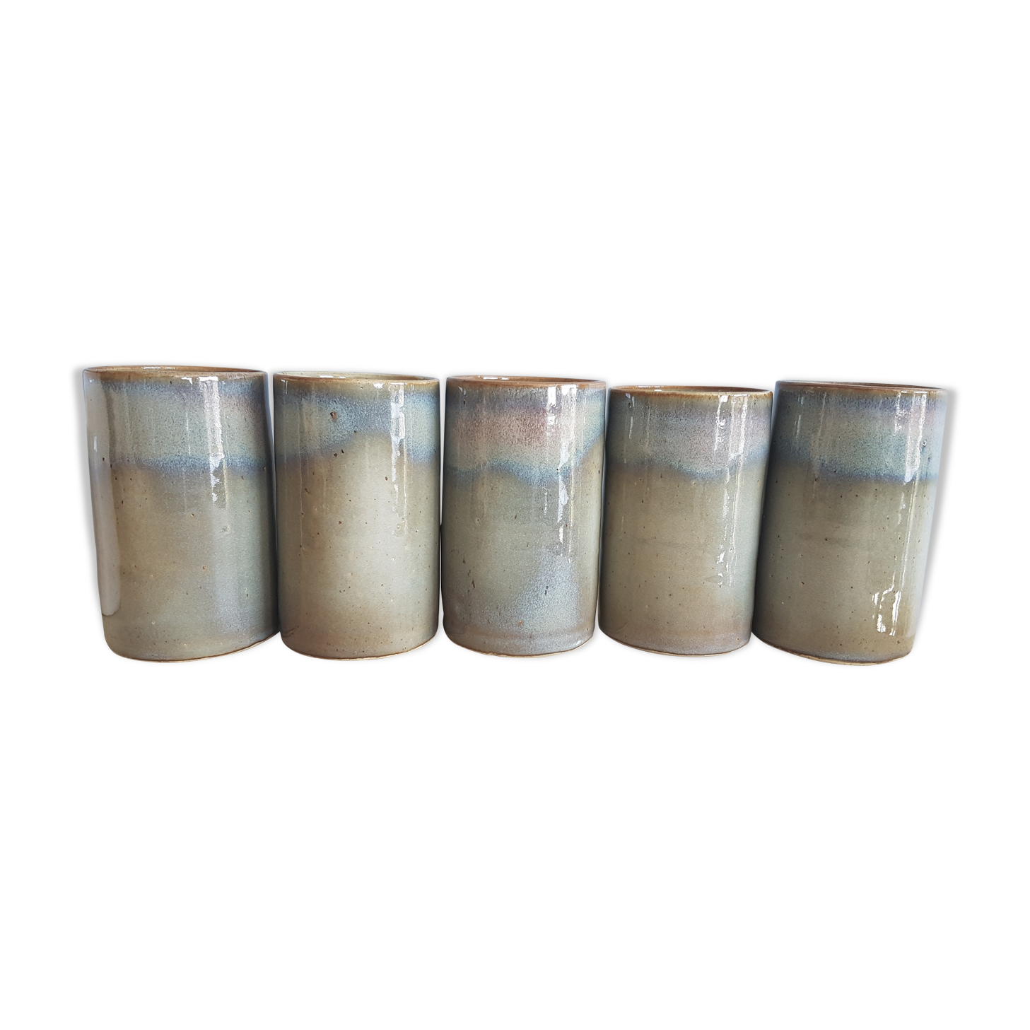 lot 5 cups ceramic