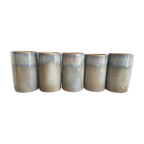 lot 5 cups ceramic