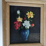 Oil on framed and signed panel 40/50