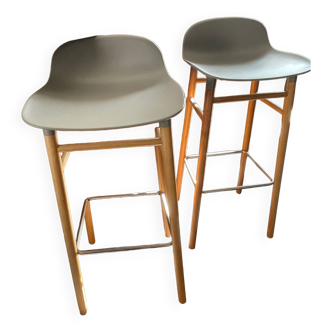 Lot 2 tabourets de bar normann copenhague