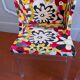 Paire de fauteuils design style Murakami