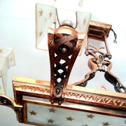 Lustre rectangulaire 8 feux