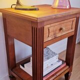 Low cabinet in blond cherry wood, Directoire style
