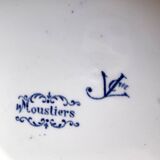 Rare compotier en céramique JULES VIEILLARD & CIE – Modèle Moustiers XIXe