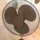 Anthracite grey fan on foot tripods 70/80