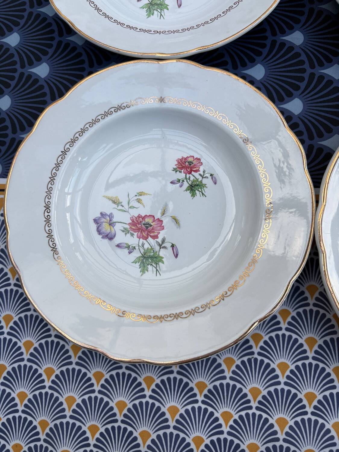 KG Luneville Badonviller soup plates