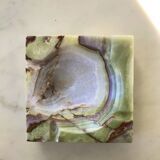 Green onyx ashtray