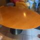 Extendable oval table by Arnold Merckx for Arco 90s